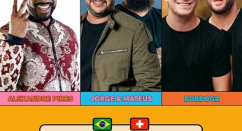 Arena Brasileira Recebe Alexandre Pires e Jorge e Mateus