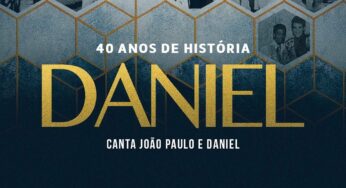 Daniel Gravará DVD de 40 Anos de História em São Paulo