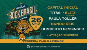 Capital Inicial e Nando Reis São Atrações Confirmadas do Prime Rock Brasil