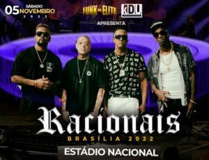 Brasília Recebe Show do Racionais MC’S Neste Final de Semana