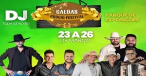 Começa Hoje o Caldas Rodeio Festival – Programação Aqui