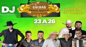 Começa Hoje o Caldas Rodeio Festival – Programação Aqui