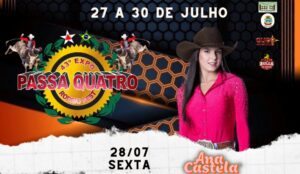 43° Expo Passa Quatro Rodeio Fest: Ana Castela é Atração Confirmada!