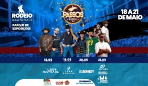 Passos Rodeio Fest Começa Nesta Quinta-Feira – Confira Atrações!