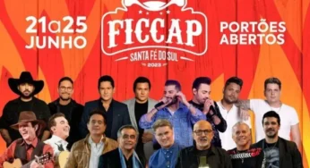 Ficcap de Santa Fé do Sul Começa Nesta Quarta-Feira: Confira Atrações