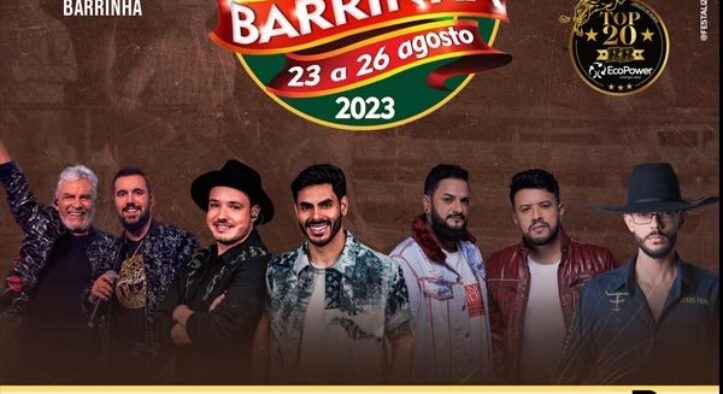 Israel e Rodolffo São Atração Confirmada da Festa do Peão de Barrinha – Programação Completa