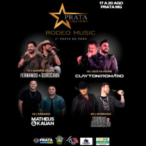 Prata Rodeo Music: Programação Completa e Ingressos