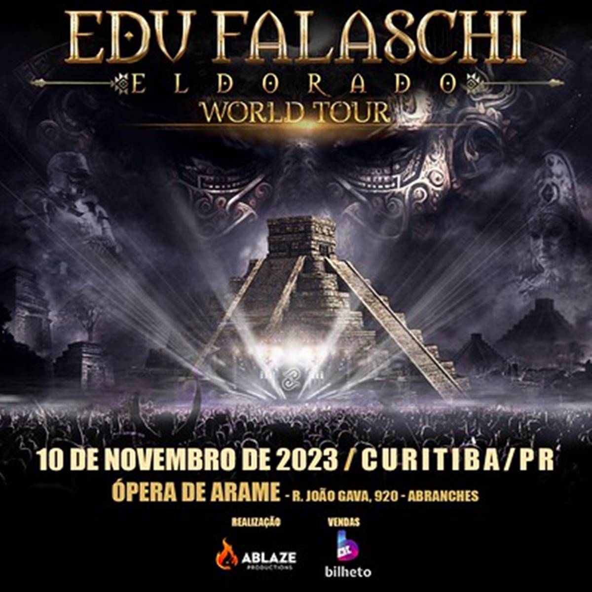 Show do Edu Falaschi em Curitiba