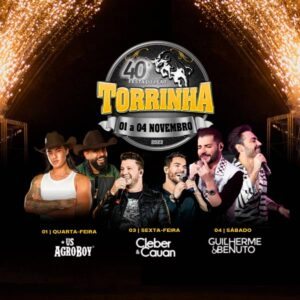 Festa do Peão de Torrinha Com Guilherme e Benuto e Mais Atrações