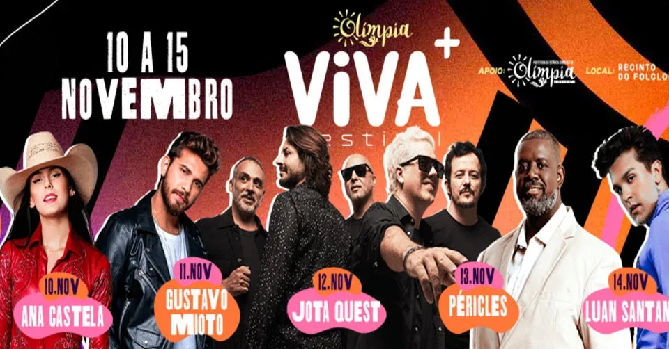 Shows do Viva + Festival