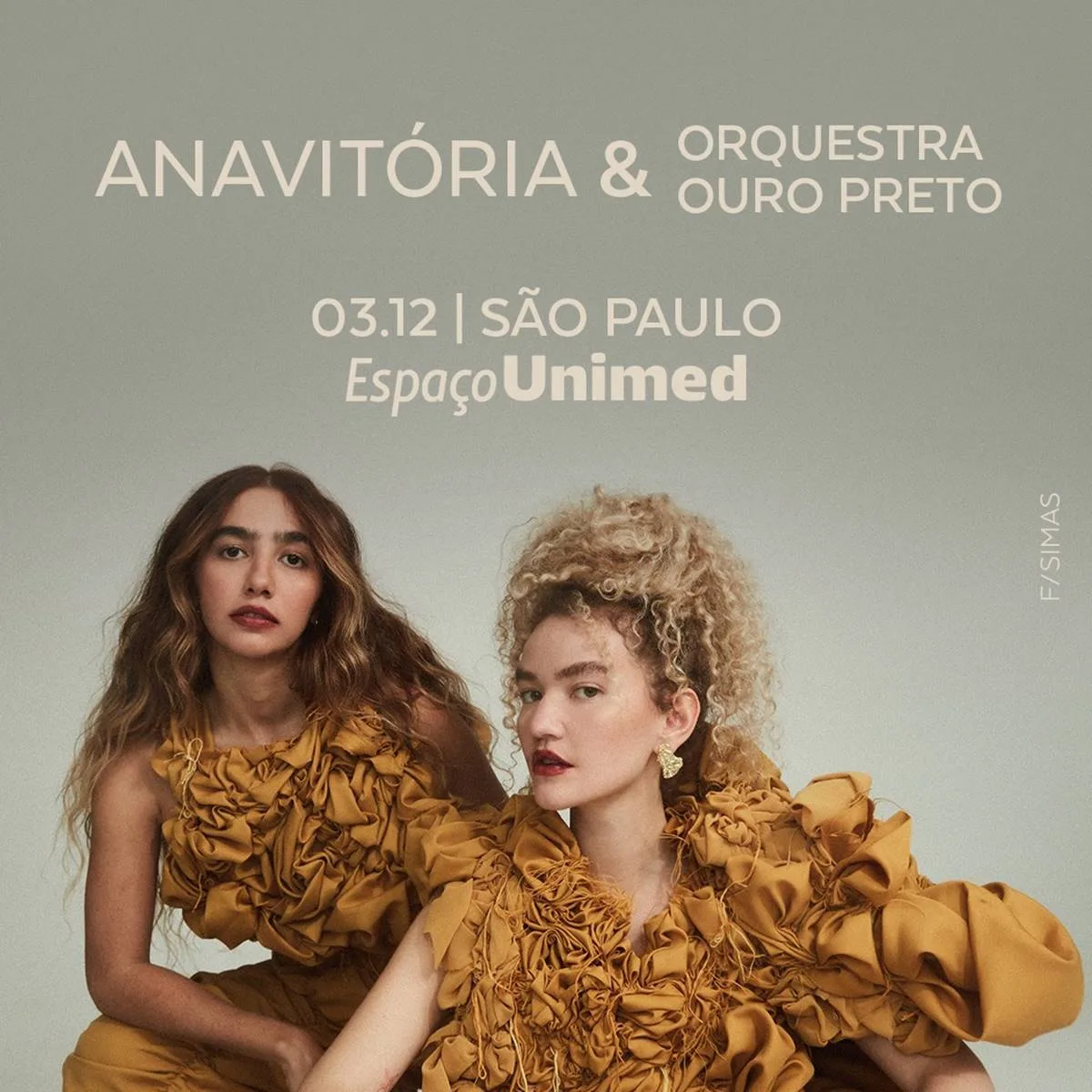 Anavitória e Orquestra Ouro Preto no Espaço Unimed